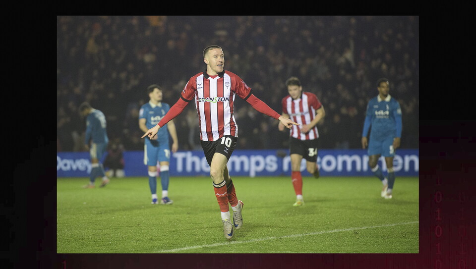 A match image from City's 2-1 home win over Burton