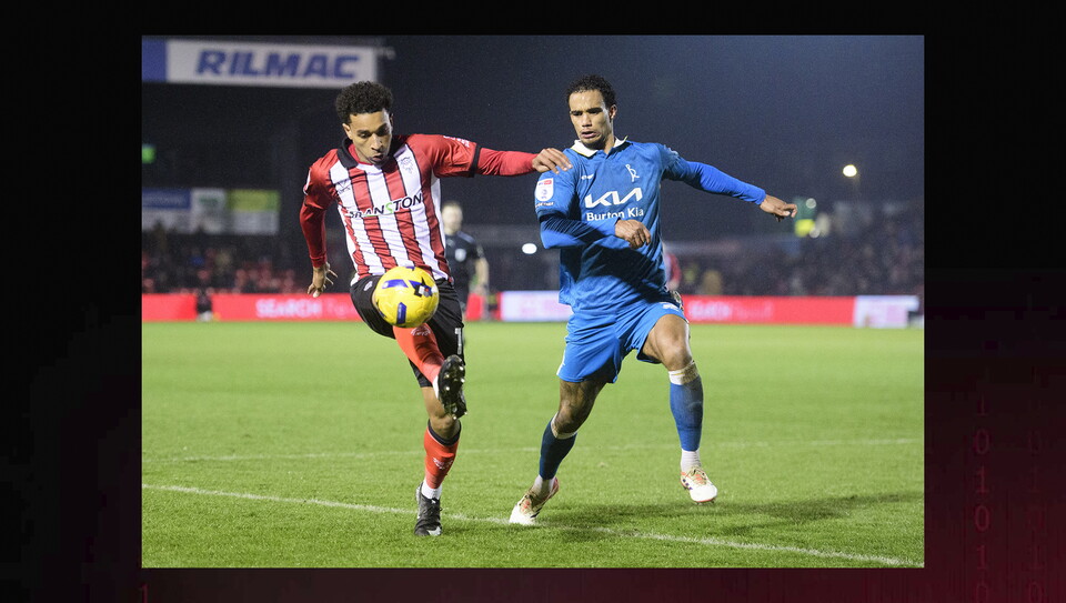 A match image from City's 2-1 home win over Burton