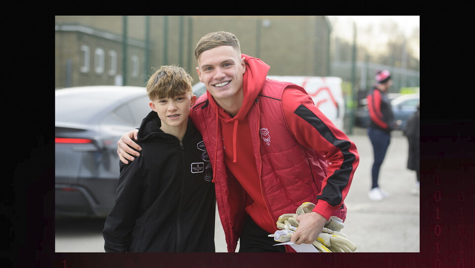 A fans image from City’s home game against Huddersfield Town.