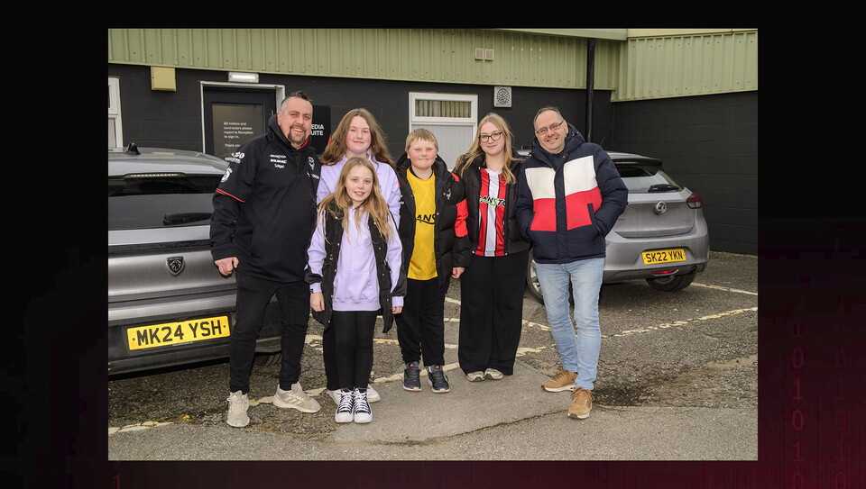 A fans image from City’s home game against Huddersfield Town.