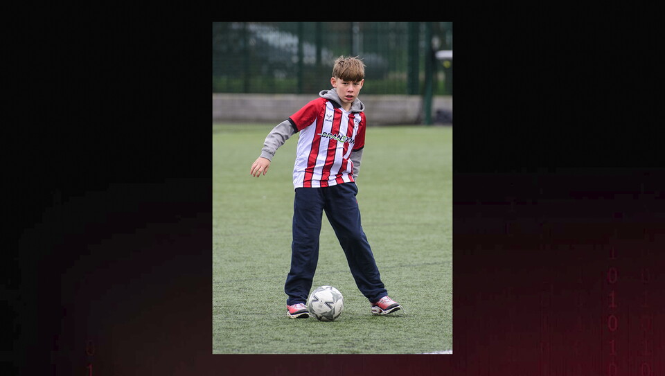 A fans image from City’s home game against Huddersfield Town.