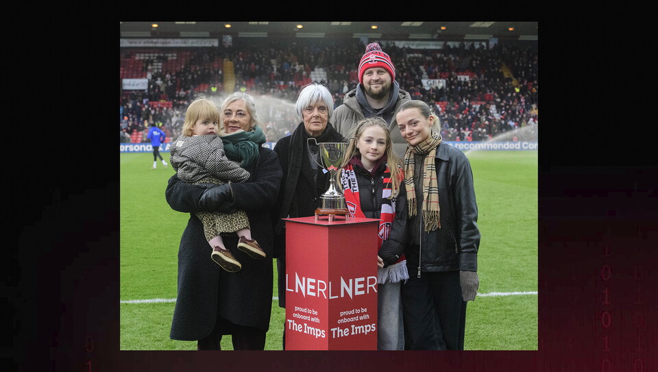A fans image from City’s home game against Huddersfield Town.