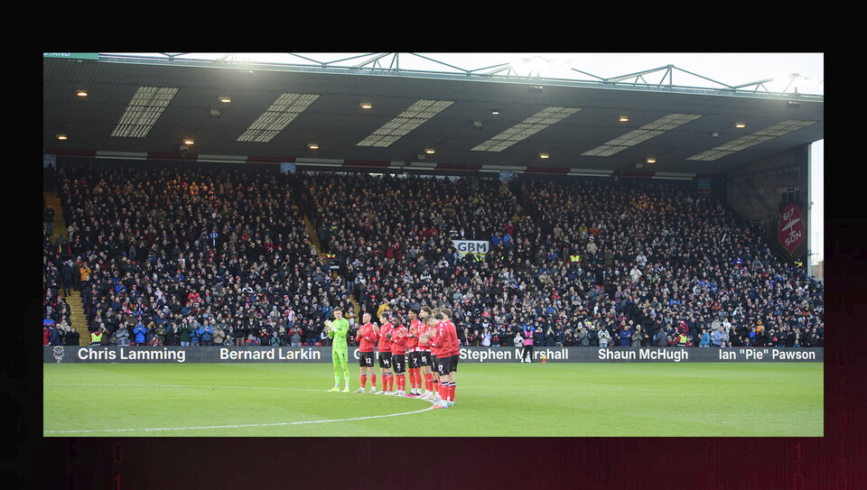 A fans image from City’s home game against Huddersfield Town.