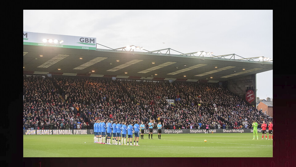 A fans image from City’s home game against Huddersfield Town.