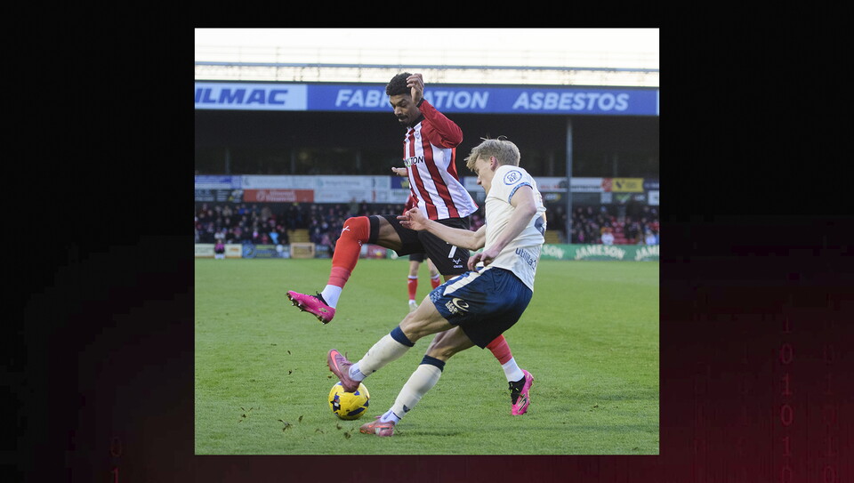 A match action image from City’s 1-1 home draw against Huddersfield Town.