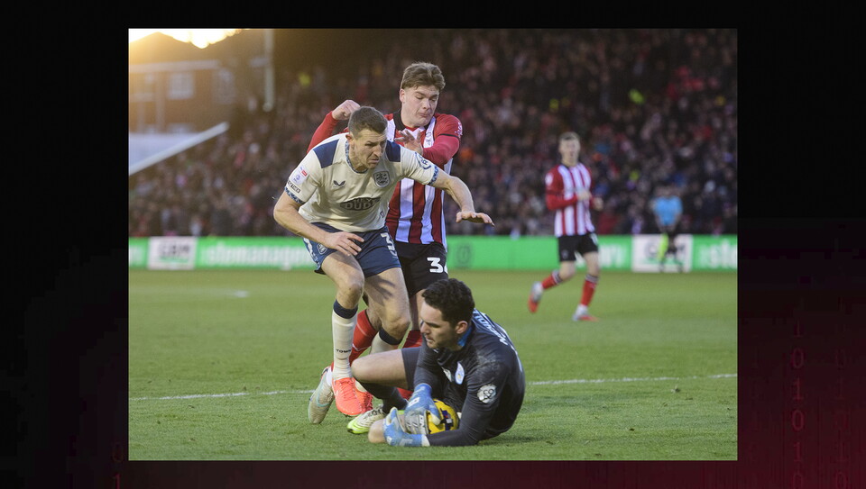 A match action image from City’s 1-1 home draw against Huddersfield Town.