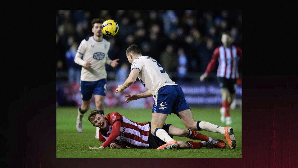A match action image from City’s 1-1 home draw against Huddersfield Town.