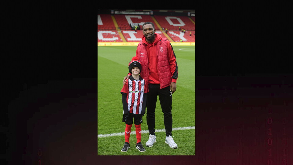 A matchday experience image from City’s 1-1 home draw against Huddersfield Town.