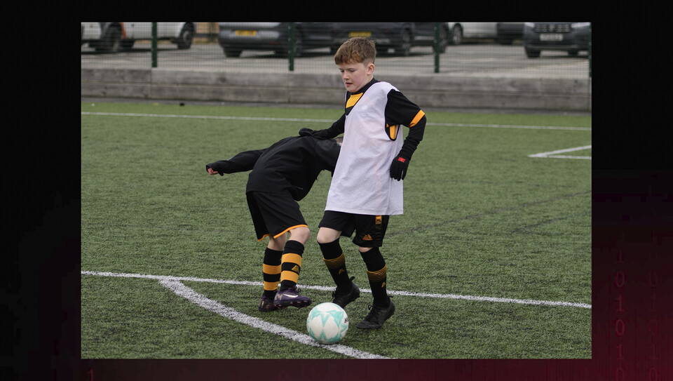A matchday experience image from City’s 1-1 home draw against Huddersfield Town.
