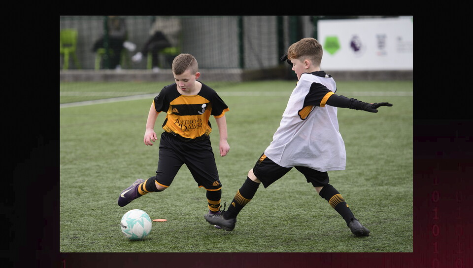 A matchday experience image from City’s 1-1 home draw against Huddersfield Town.
