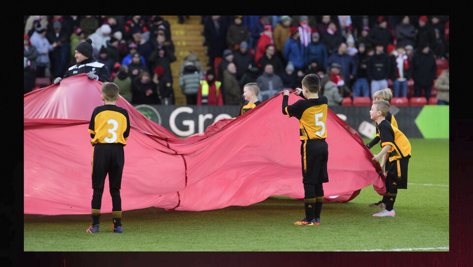 A matchday experience image from City’s 1-1 home draw against Huddersfield Town.