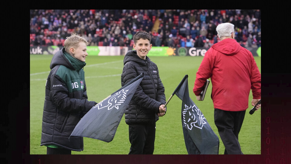 A matchday experience image from City’s 1-1 home draw against Huddersfield Town.