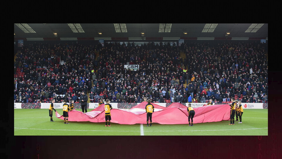 A matchday experience image from City’s 1-1 home draw against Huddersfield Town.