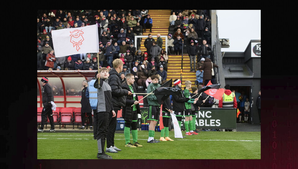 A matchday experience image from City’s 1-1 home draw against Huddersfield Town.