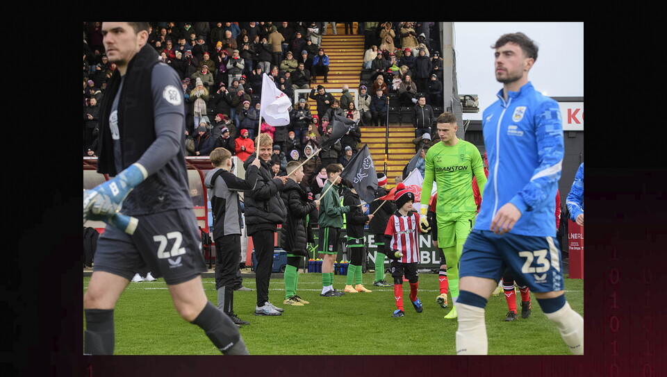 A matchday experience image from City’s 1-1 home draw against Huddersfield Town.