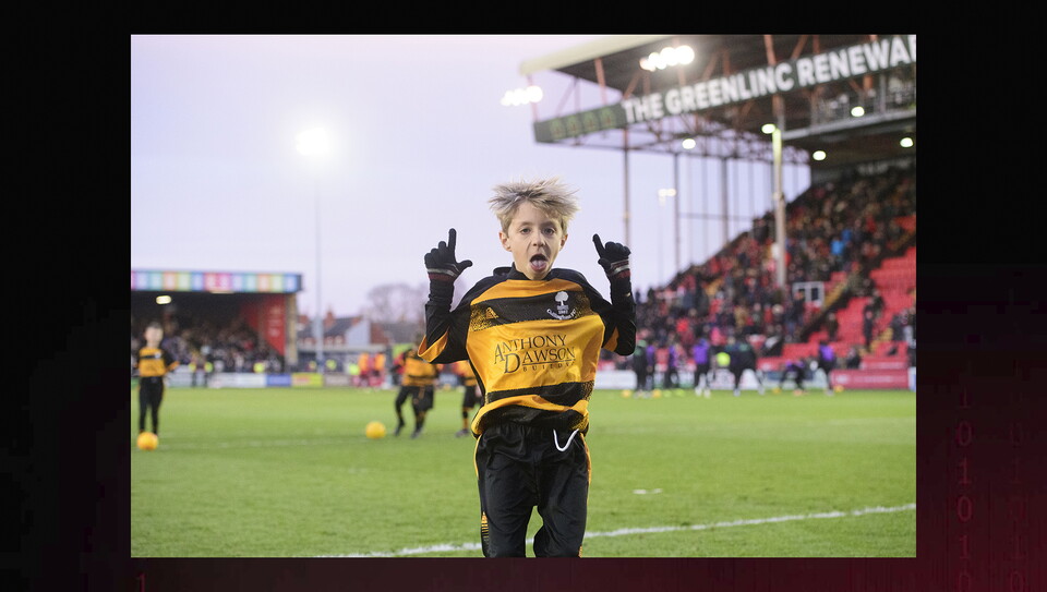 A matchday experience image from City’s 1-1 home draw against Huddersfield Town.