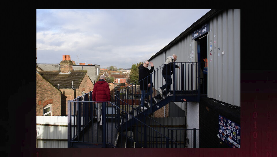 A fans image from City’s away draw at Luton