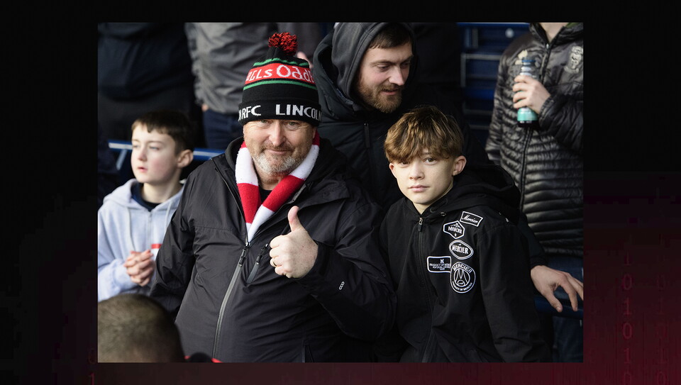 A fans image from City’s away draw at Luton