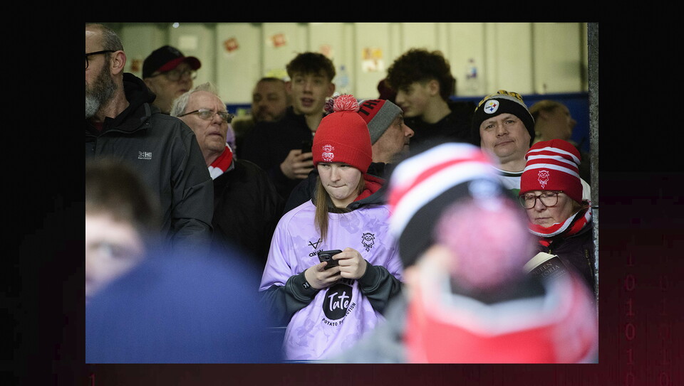 A fans image from City’s away draw at Luton