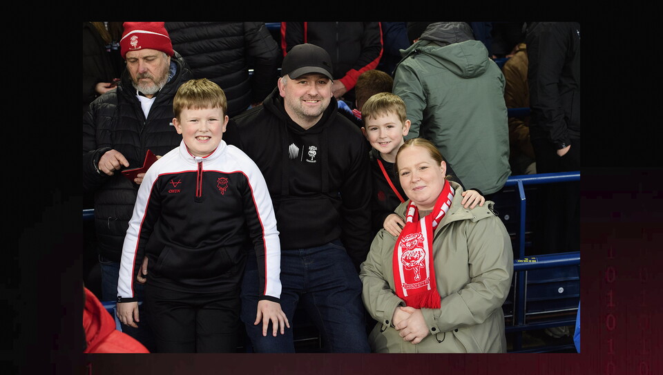 A fans image from City’s away draw at Luton