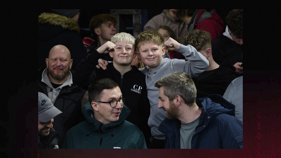 A fans image from City’s away draw at Luton