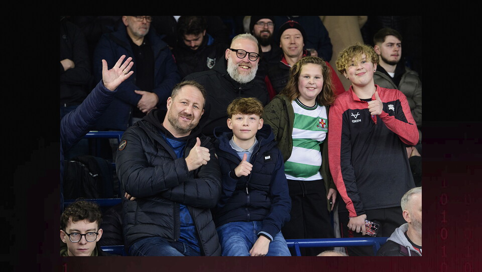 A fans image from City’s away draw at Luton