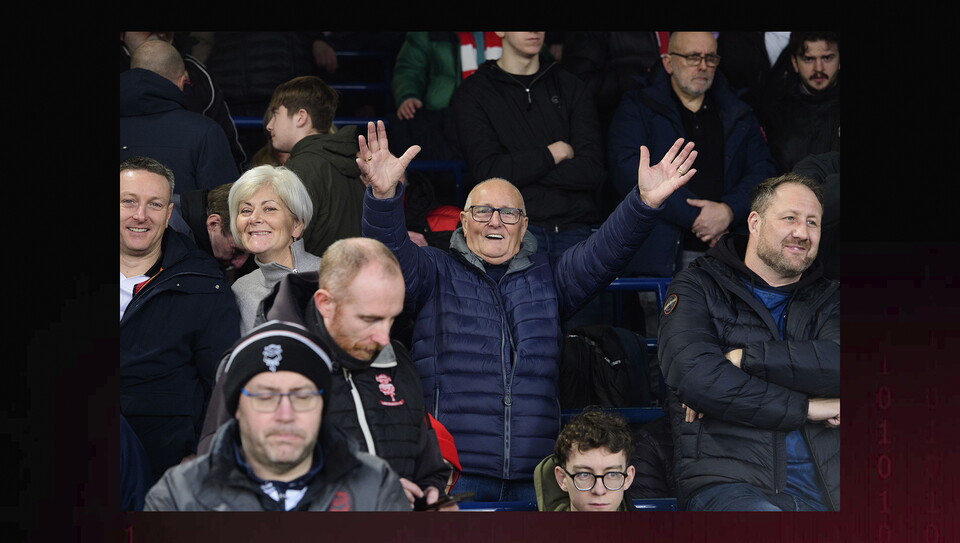 A fans image from City’s away draw at Luton