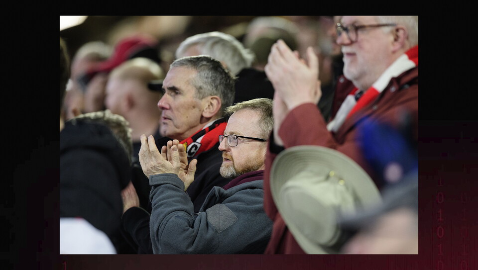 A fans image from City’s away draw at Luton