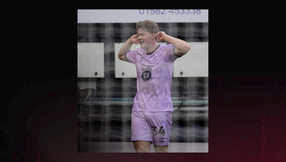 A match image from City’s away draw at Luton