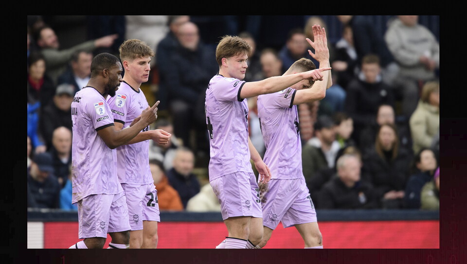 A match image from City’s away draw at Luton