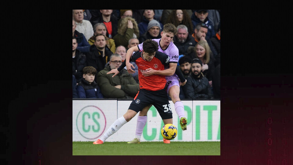 A match image from City’s away draw at Luton