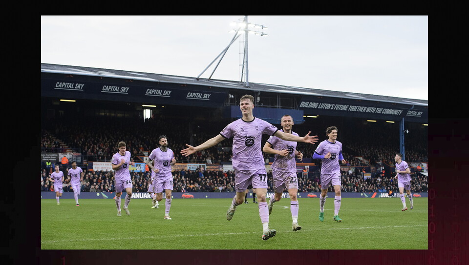 A match image from City’s away draw at Luton