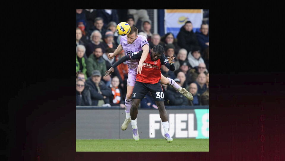 A match image from City’s away draw at Luton