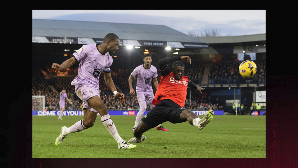 A match image from City’s away draw at Luton