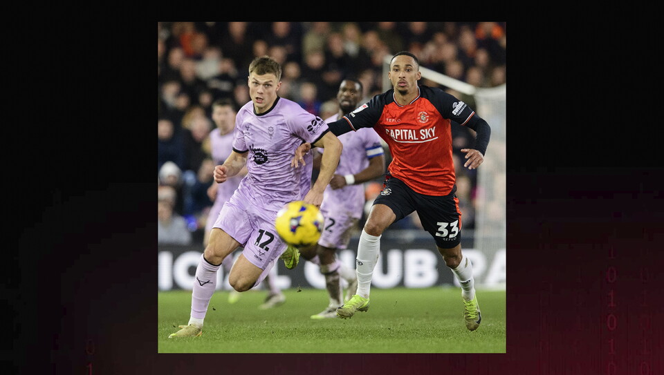 A match image from City’s away draw at Luton