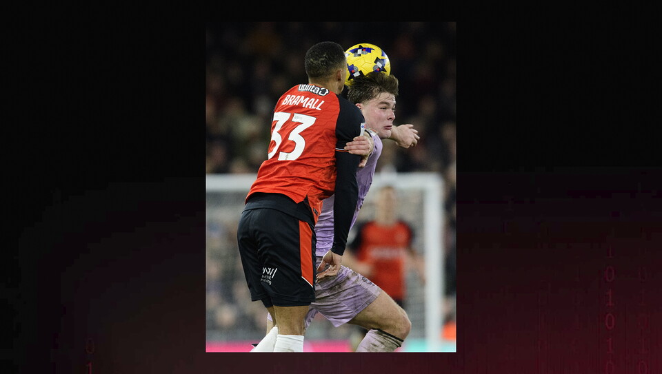 A match image from City’s away draw at Luton