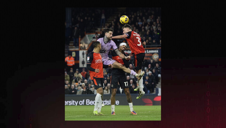 A match image from City’s away draw at Luton