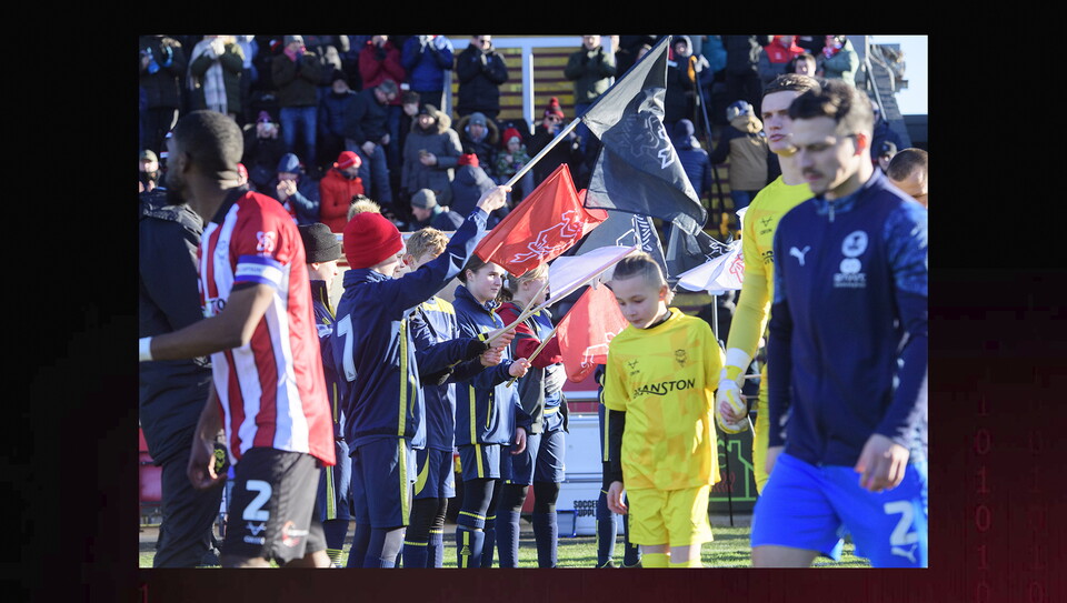 A matchday experience photo from City’s 5-2 home win over Peterborough United.