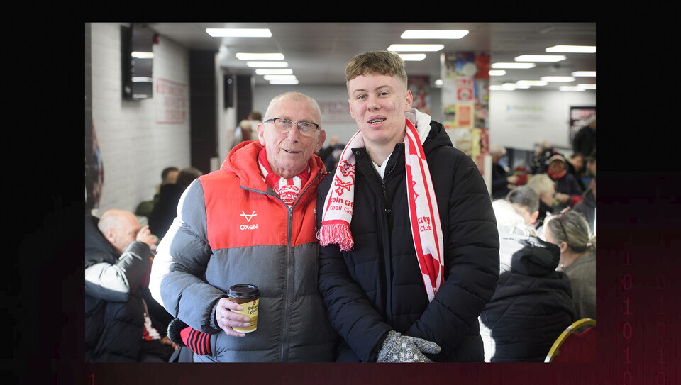 A fans photo from City’s 5-2 home win over Peterborough United.