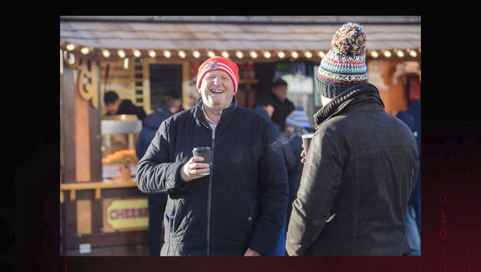 A fans photo from City’s 5-2 home win over Peterborough United.