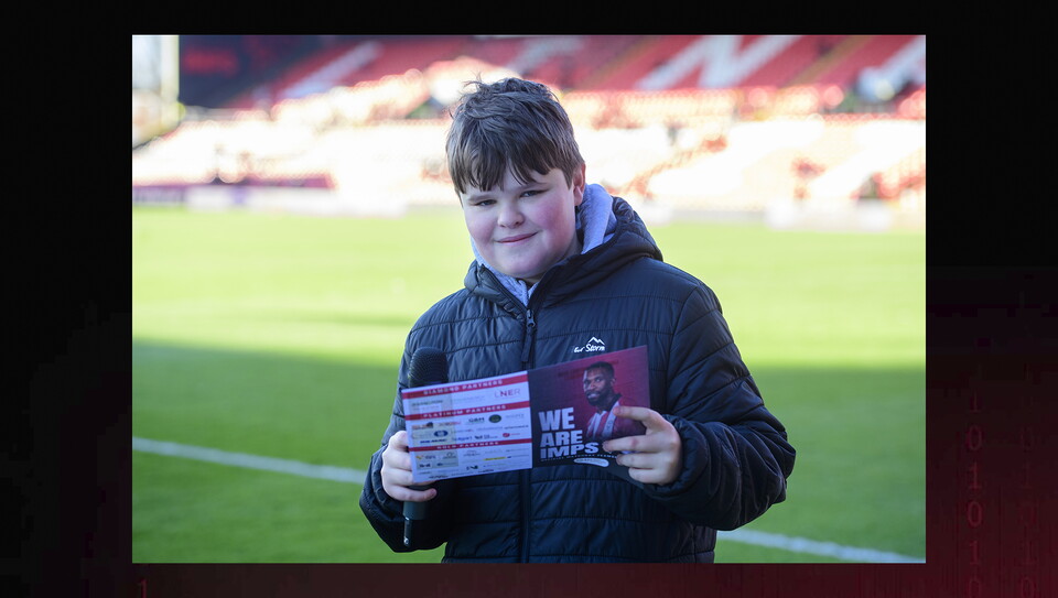 A fans photo from City’s 5-2 home win over Peterborough United.