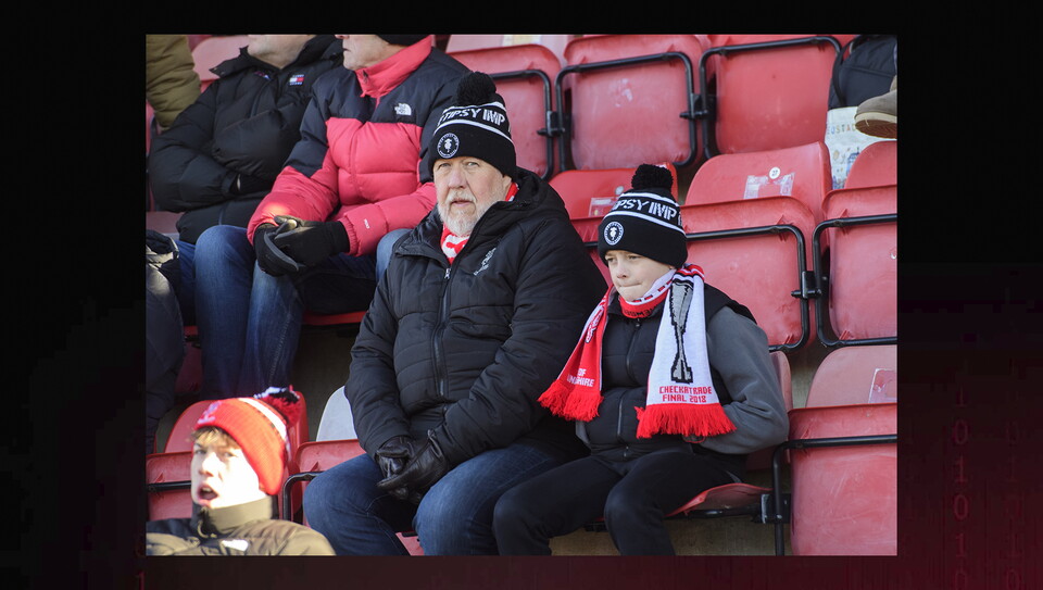 A fans photo from City’s 5-2 home win over Peterborough United.