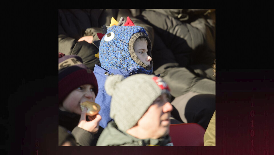 A fans photo from City’s 5-2 home win over Peterborough United.