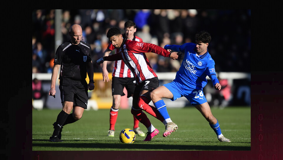 A match action photo from City’s 5-2 home win over Peterborough United.