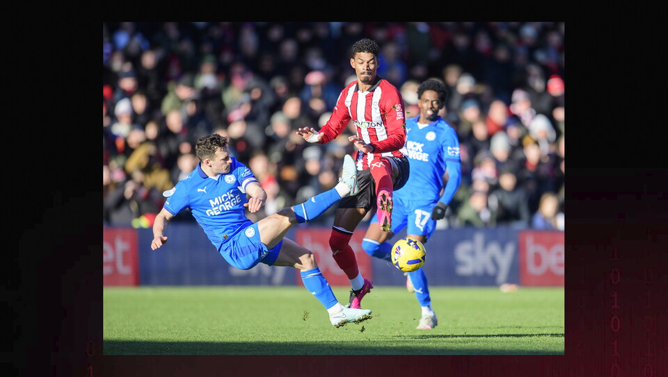 A match action photo from City’s 5-2 home win over Peterborough United.