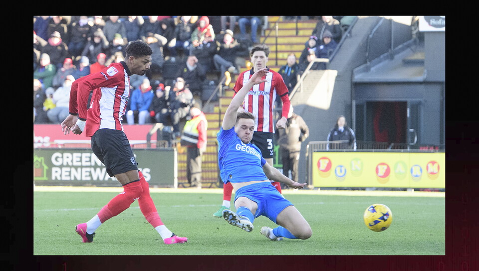 A match action photo from City’s 5-2 home win over Peterborough United.