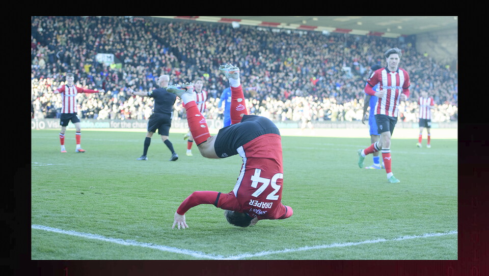 A match action photo from City’s 5-2 home win over Peterborough United.