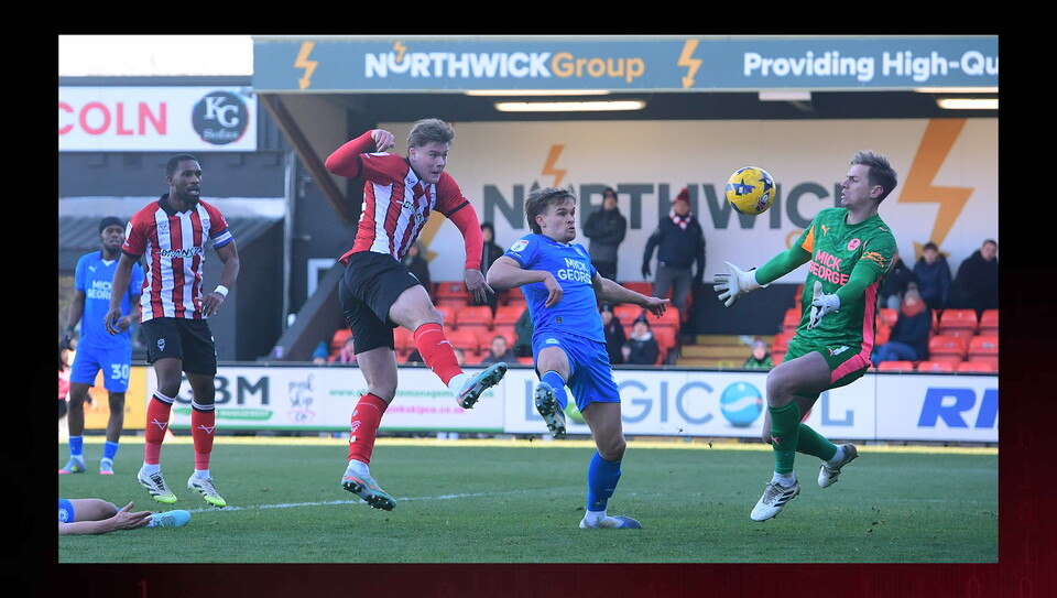 A match action photo from City’s 5-2 home win over Peterborough United.