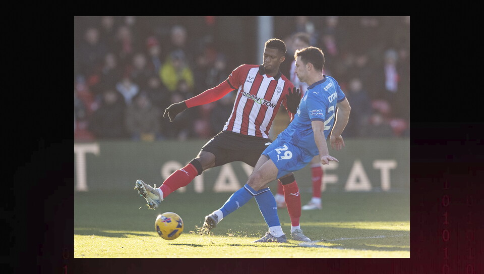A match action photo from City’s 5-2 home win over Peterborough United.