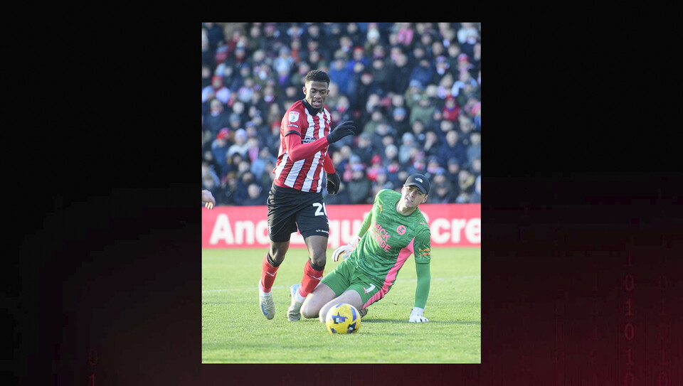 A match action photo from City’s 5-2 home win over Peterborough United.
